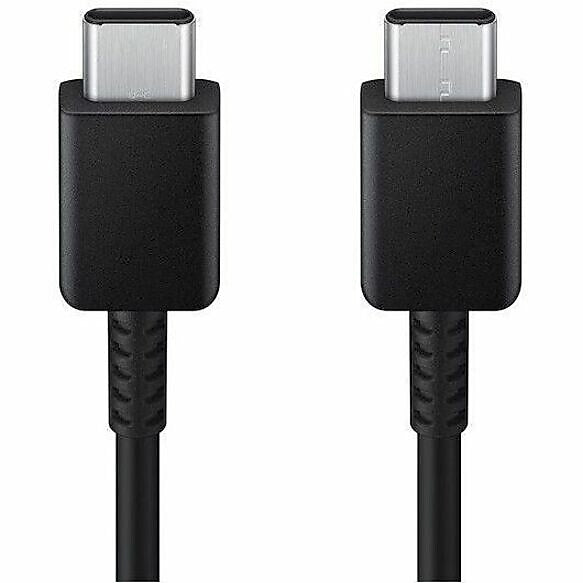 Samsung USB-C to USB-C Charging Cable, 5.91 ft., Black (EP-DX310JBEGUS)