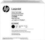 HP 90XC Black High Yield Toner Cartridge, Prints Up to 24,000 Pages (ce390xc)