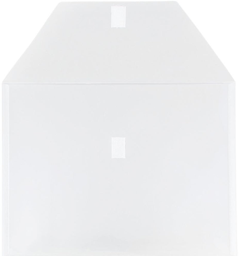 JAM Paper Premium Plastic Document File, Letter, Clear, 3/Pack (218V0CLX3)