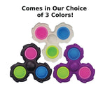 Ja-Ru Pop Spinner Fidget, Multicolored (20046)