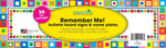 Barker Creek Retro School Name Plates, 12" x 3.5", 36/Pack (LL1409)