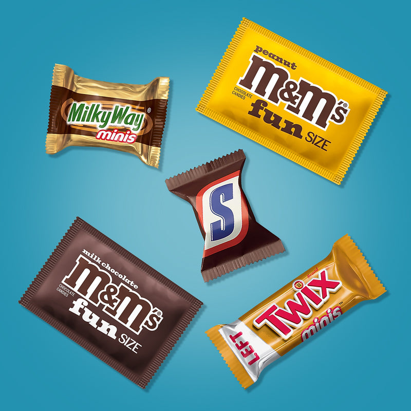 Mars Minis Assorted Milk Chocolate Favorites Variety Bag, 62.6 oz. (220-00016)