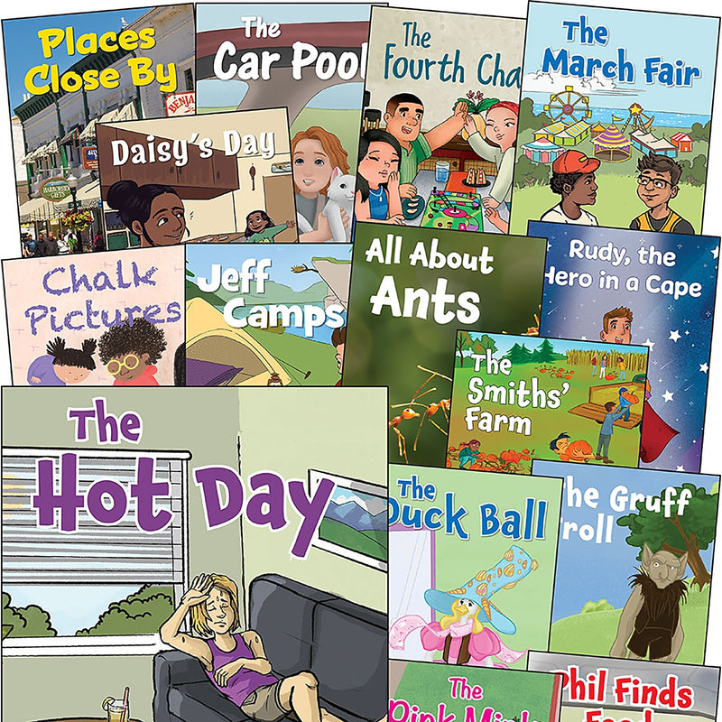Teacher Created Materials Decodable Books: Read & Succeed Boxed Set, 15/Set (SEP145500)