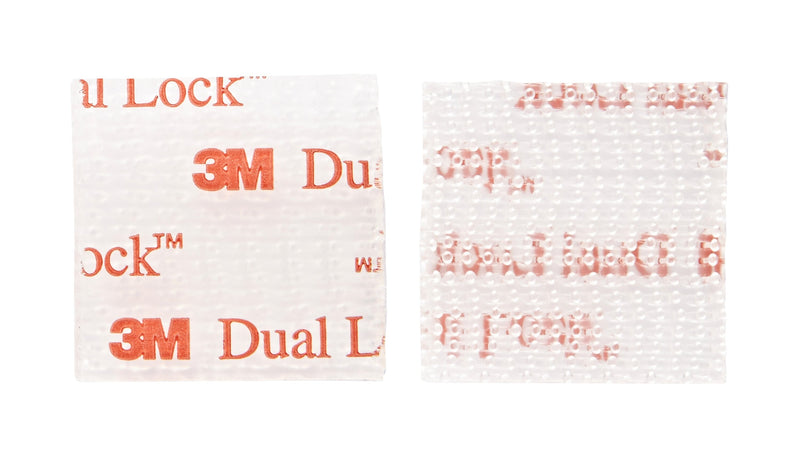 Scotch™ Extreme Fasteners, 1" x 1", Clear, 12/Pack (RFD7020)