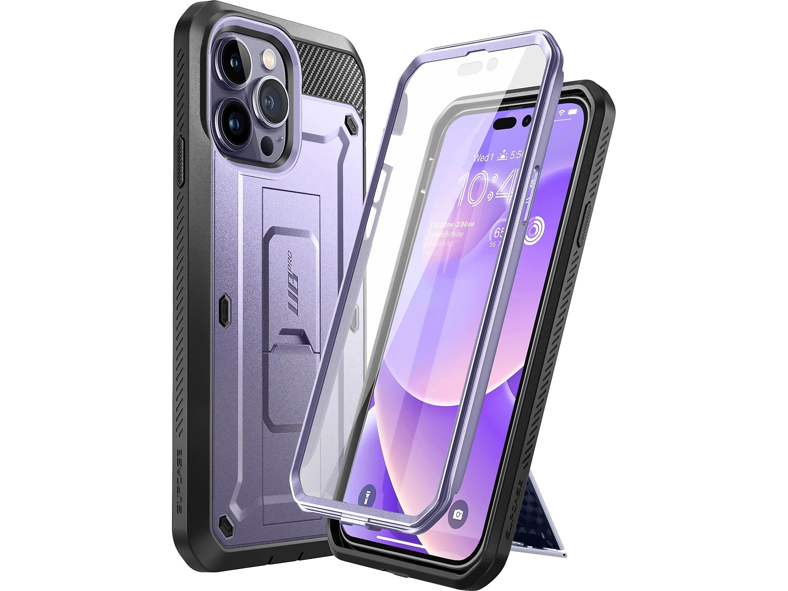 SUPCASE Unicorn Beetle PRO Deep Purple Rugged Case for iPhone 14 Pro Max (SUP-iPhone2022Pro-6.7-UBPro-SP-Mauve)