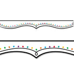 Creative Teaching Press EZ Border, 2.75" x 3" x 2', Color Dotted Swirl, 24/Pack, 3 Packs/Bundle (CTP10484-3)