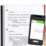 Five Star Advance 5-Subject Subject Notebooks, 8.5" x 11", College Ruled, 200 Sheets (06326)