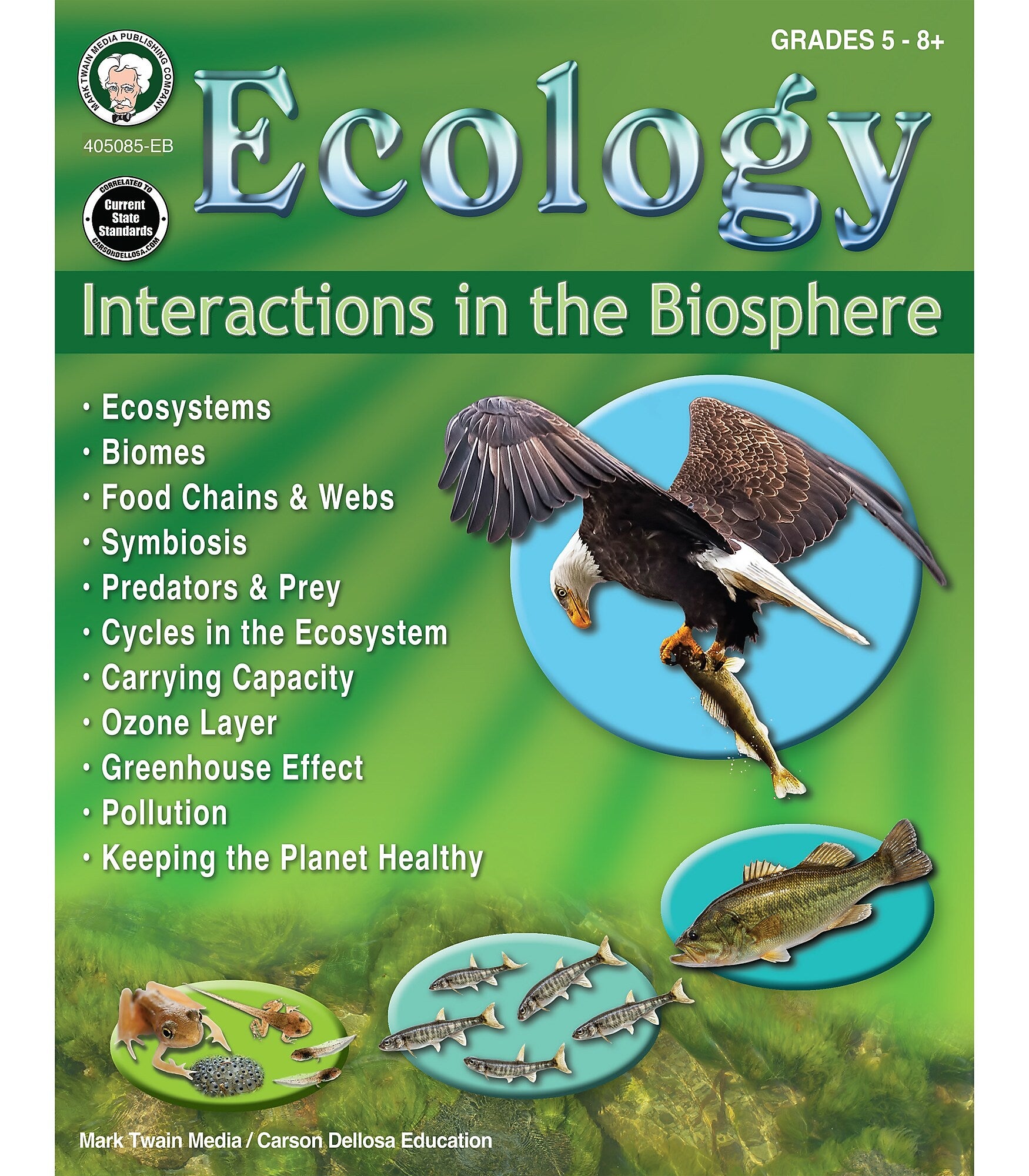 Carson Dellosa Mark Twain Workbook Ecology Workbook