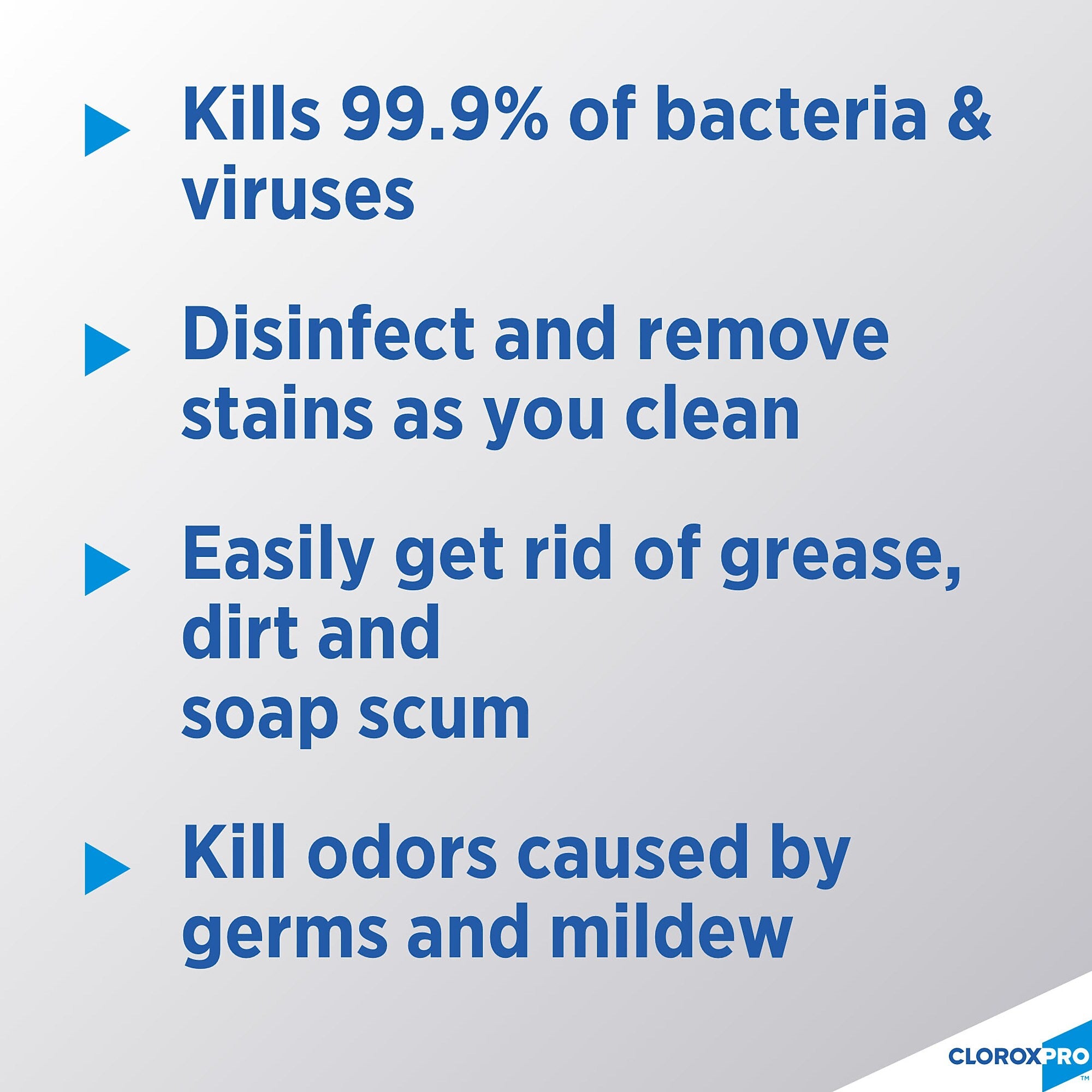 CloroxPro Clorox Clean-Up Disinfectant Cleaner with Bleach Spray, 32 Ounces (35417)