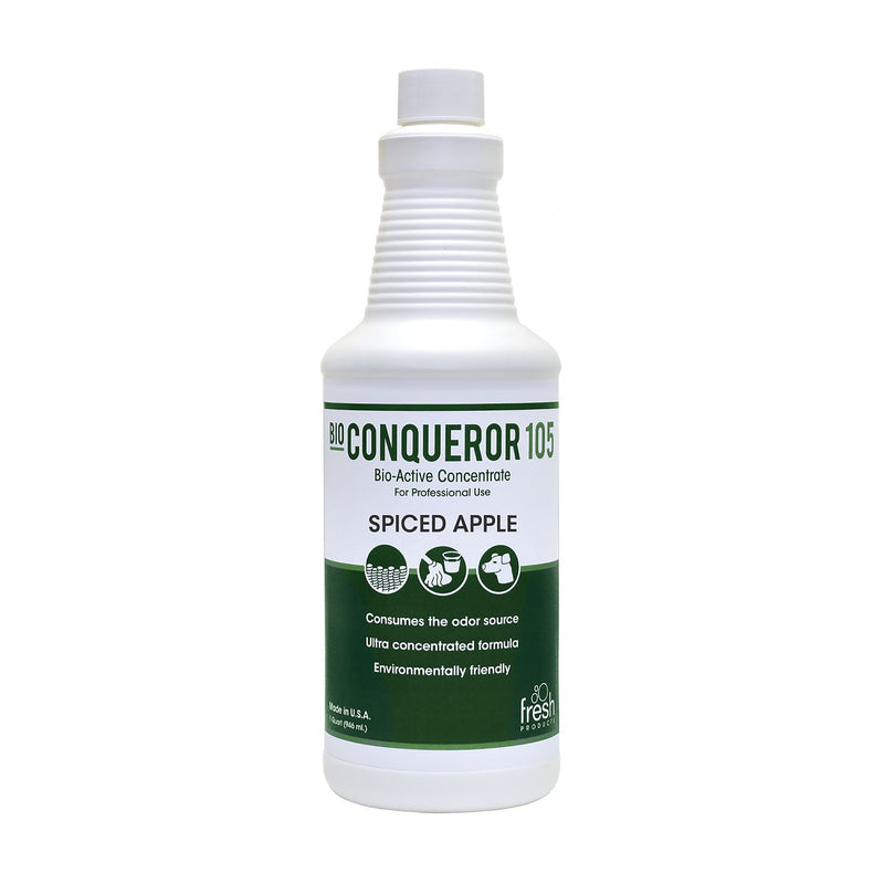 Fresh Products Terminator All-Purpose Cleaner/Deodorizer, Spiced Apple Scent, 32 oz., 12/Carton (105Q-F-000I012M-01)