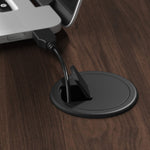 Bush Business Furniture Move 60 Series 60"W L Shaped Adjustable Standing Desk, Black Walnut (M6SL6078BWBK)