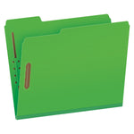 Pendaflex File Folder, 1-Tab, Assorted, Letter Size, Dark Green, 25/Box (15938GW)