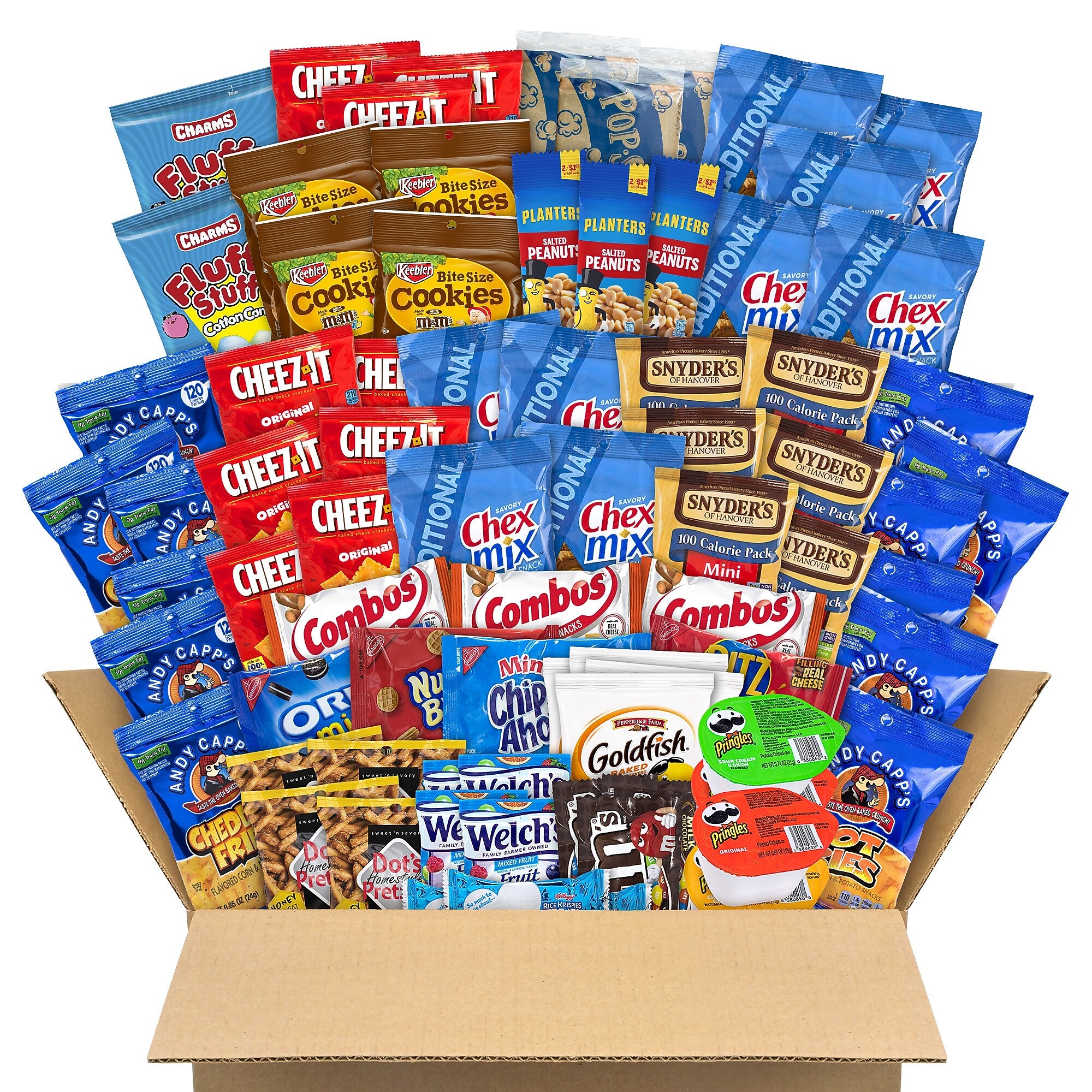 Break Box Big Party Snack Box, Assorted, 75/Pack (700-S0026)