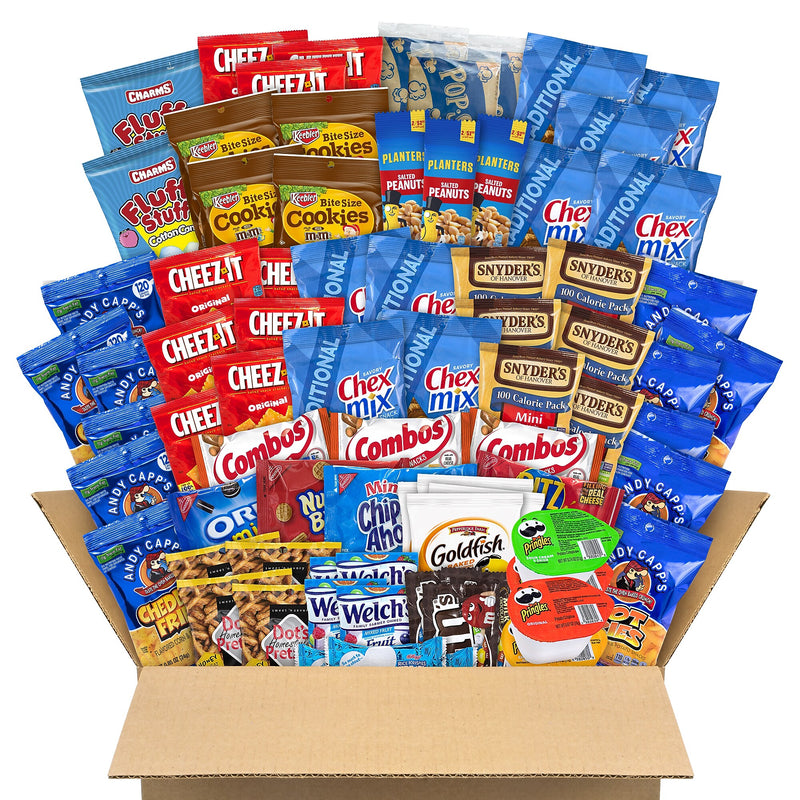 Break Box Big Party Snack Box, Assorted, 75/Pack (700-S0026)