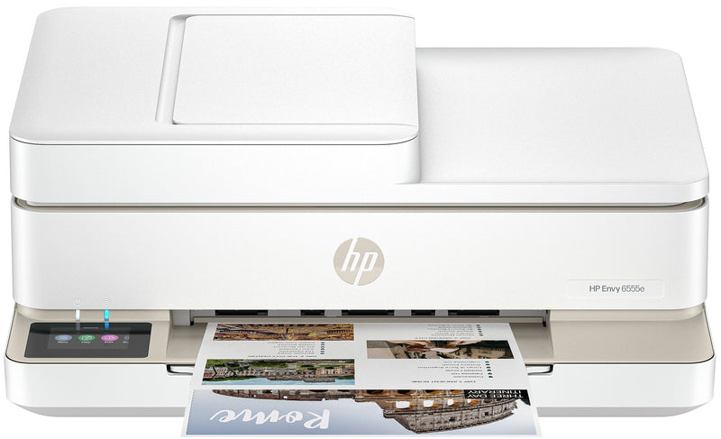 HP Envy 6555e Wireless Color All-In-One Inkjet Printer, Scan, Copy, Best for Home, 3 Months FREE Ink with HP+ (714N5A)