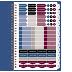 2025-2026 AT-A-GLANCE Signature Lite 5" x 8" Academic Year Weekly & Monthly Planner, Plastic Cover, Navy (YP20LA2026)