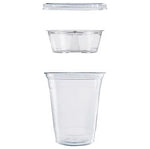 Dart Polyethylene Cup Inserts, 3.5 fl oz, Clear, 500 Pieces/Carton (DCCPF35C1CP)