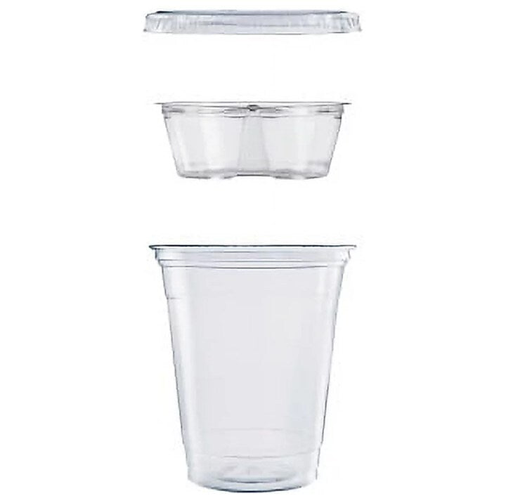 Dart Polyethylene Cup Inserts, 3.5 fl oz, Clear, 500 Pieces/Carton (DCCPF35C1CP)