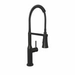 PROFLO Basque 1.5 GPM Single Hole Pre-Rinse Pull Down Kitchen Faucet (PFXC5017MB)