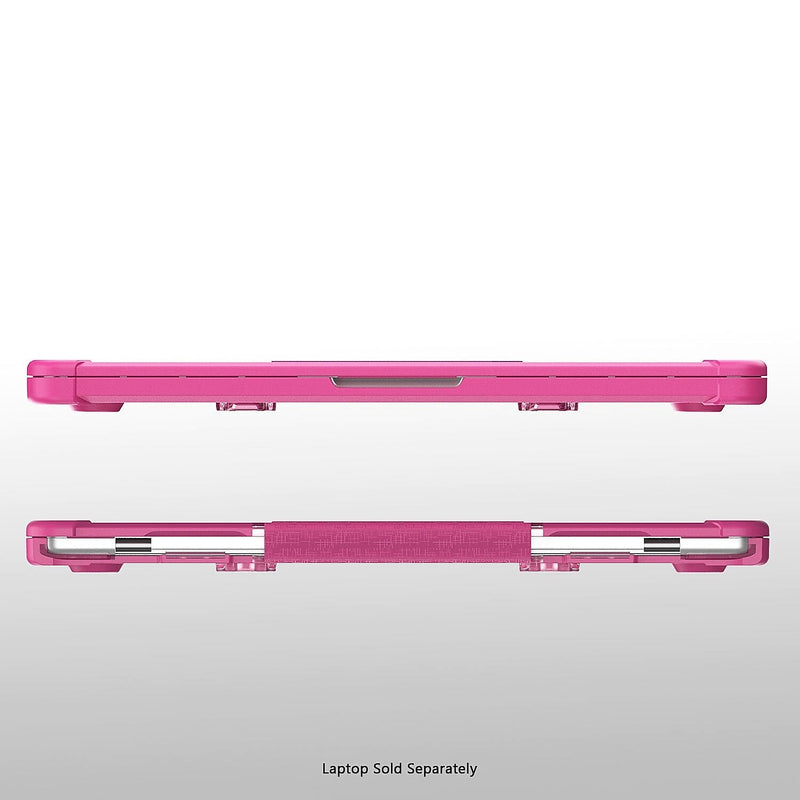 SaharaCase Heavy-Duty Raider Series 15" Laptop Case with Stand, Shock Absorbing, Desert Rose (LT00059)