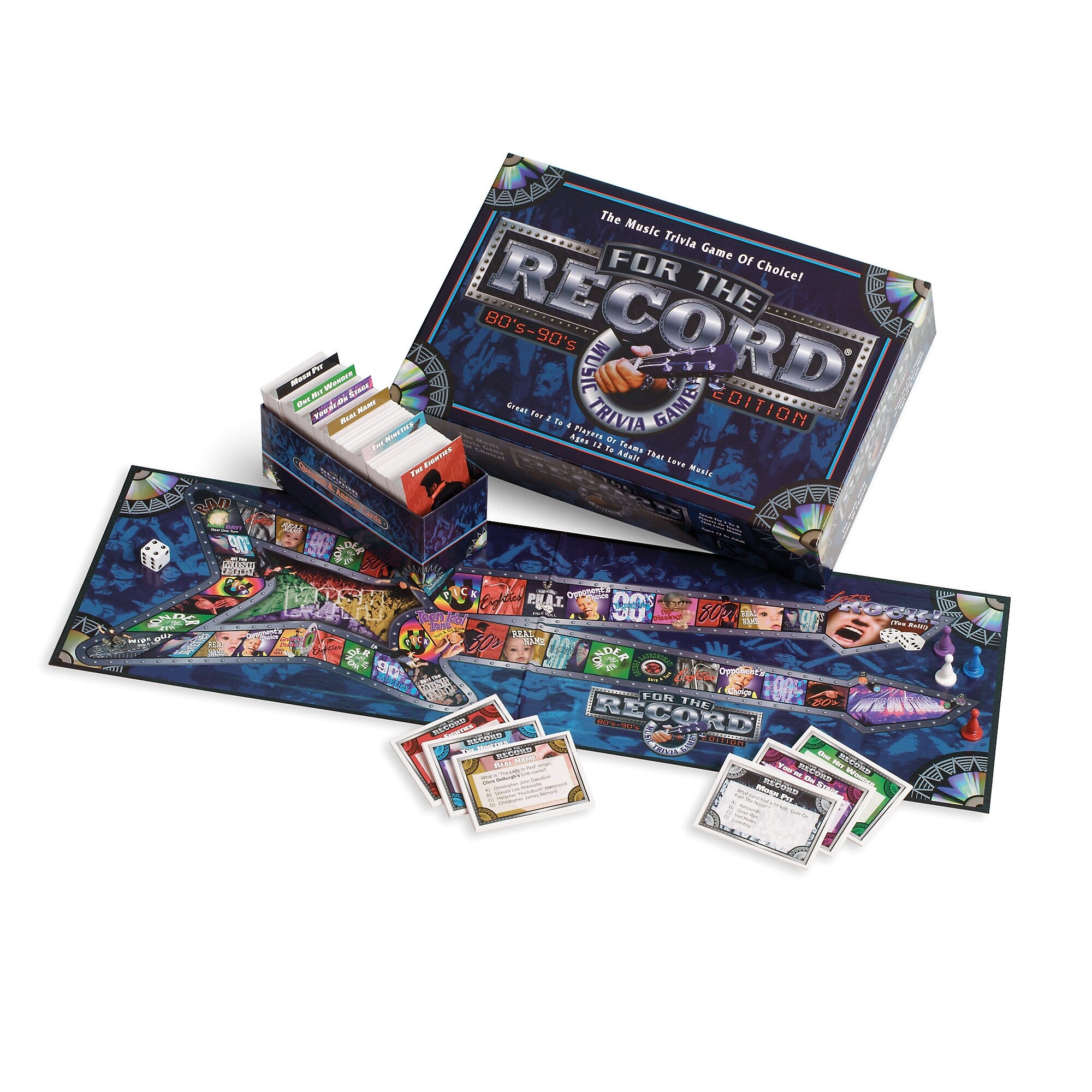 Talicor FOR THE RECORD 80's & 90's Board Game (TAL1620)