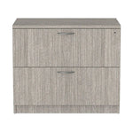Alera Alera Valencia Series Lateral File, 2 Legal/Letter-Size File Drawers, Gray, 34" x 22.75" x 29.5"