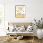 Amanti Art Boho Sunshine II by Courtney Prahl Framed Canvas Wall Art Print, 23" x 28" (A42675516538)