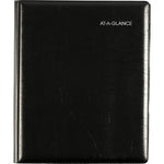 2026 AT-A-GLANCE DayMinder Executive 7" x 8.75" Weekly & Monthly Planner, Faux Leather Cover, Black (G545-00-26)