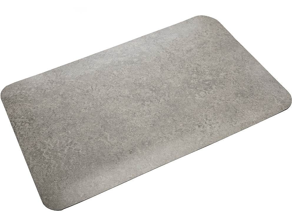 Crown Mats Workers-Delight Slate Anti-Fatigue Mat, 36" x 144", Light Gray (WX 1232LG)