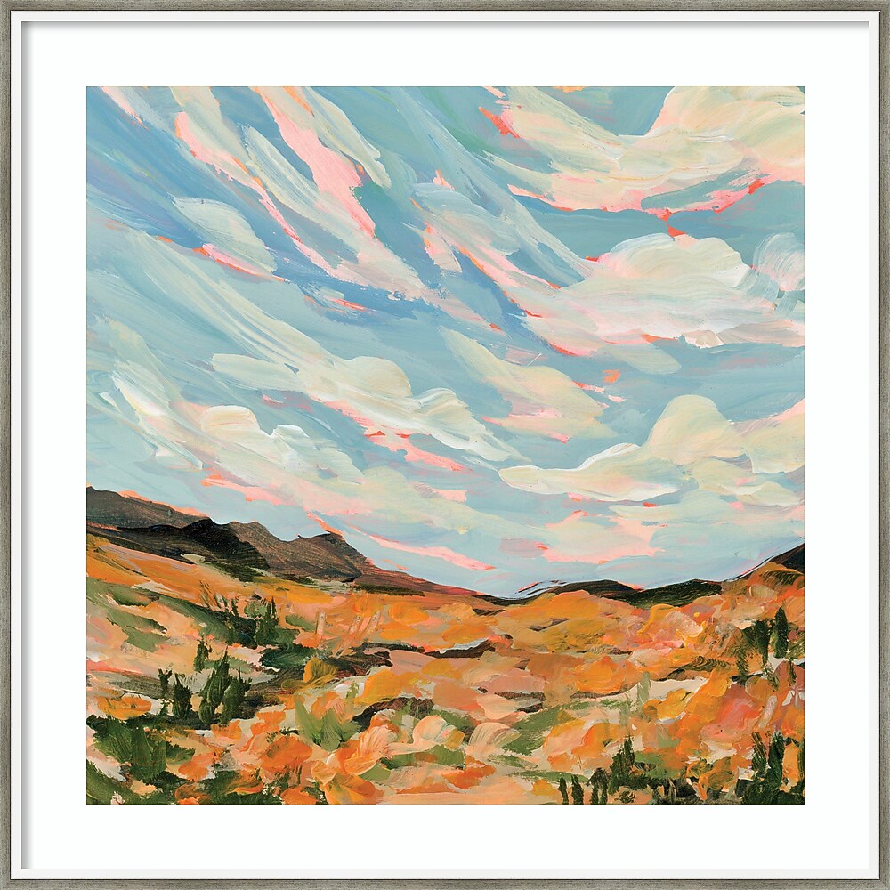 Amanti Art California by Emily Kenney Wood Framed Wall Art Print, 33" x 33" (A42677158427)