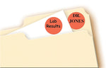 Avery Easy Peel Laser Color-Coding Labels, 3/4" Dia, Neon Red, 1,008 Labels/Pack (5467)