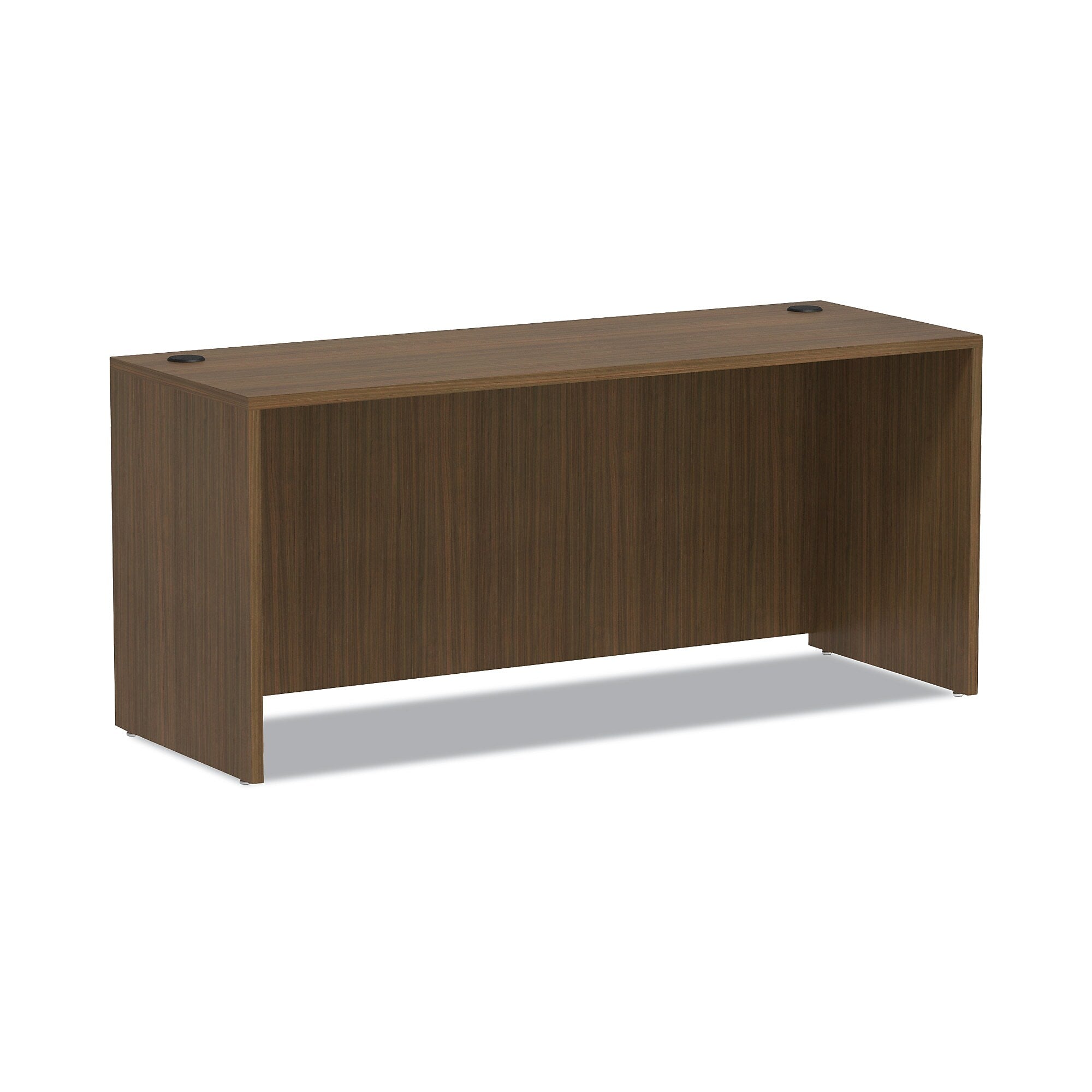 Alera® Valencia Series Credenza Shell, 65w x 23.63d x 29.5h, Modern Walnut