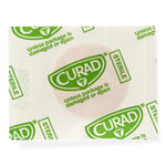 Curad Plastic Adhesive Bandages, Natural, 7/8" dia, 100 Bandages/Box (NON25501H)
