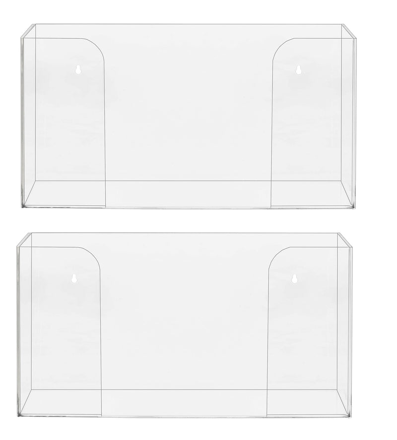 Viva Comfort Glove Dispenser, Clear, 2/Pack (ADI902-01-MK-2PK)