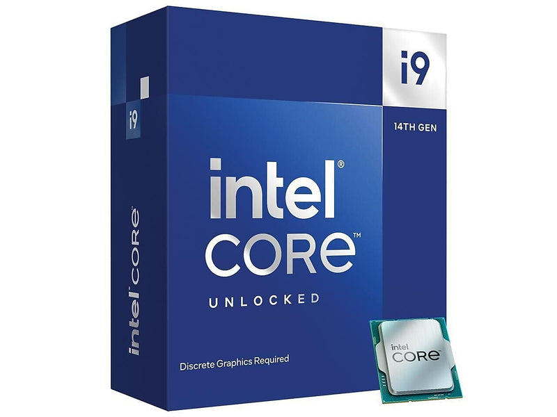 Intel Core i9-14900F 14th Gen 24-core 2Ghz Computer Processor, Socket FCLGA1700 (BX8071514900F)