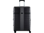Bugatti Hamburg 30" Hardside Suitcase, 8-Wheeled Spinner, TSA Checkpoint Friendly, Charcoal (HLG4528BU-CH)