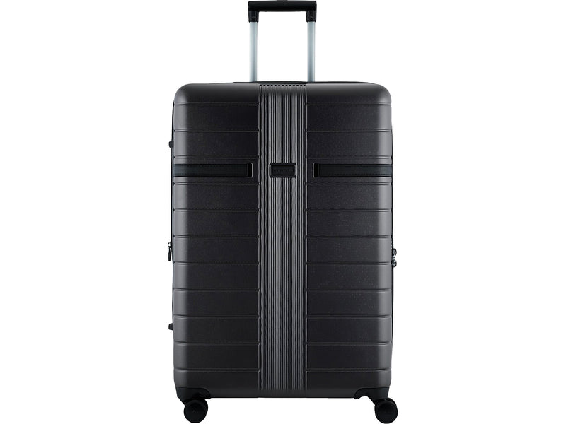 Bugatti Hamburg 30" Hardside Suitcase, 8-Wheeled Spinner, TSA Checkpoint Friendly, Charcoal (HLG4528BU-CH)