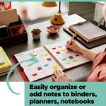 Post-it Flags, 0.5", Assorted Bright Colors, 100 Flags/Pack (683-5CB2)
