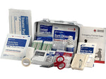 First Aid Only Metal First Aid Kit, ANSI 2021 Class A, 10 People, 76 Pieces (91323)