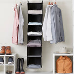 Household Essentials Hanging Closet Organizer, 6 Shelf (7602-1)