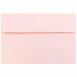 JAM Paper A8 Booklet Envelope 5 1/2" x 8 1/8", Baby Pink, 100/Pack (155629d)