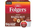 Folgers Toasty Hazelnut Coffee Keurig K-Cup Pods, Medium Roast, 96/Box (6109CT)