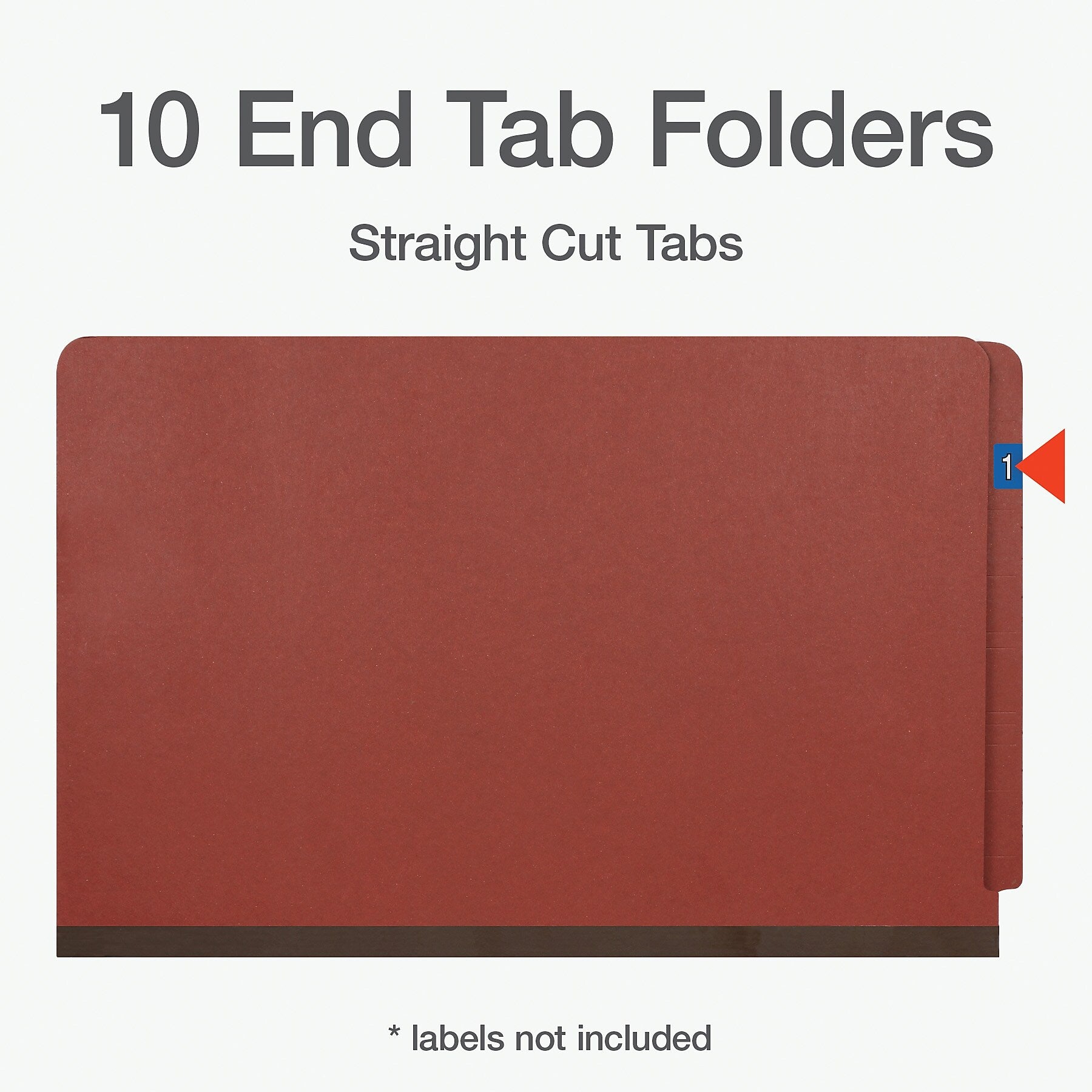 Pendaflex Pressboard Classification Folder, 2-Dividers, 2" Expansion, Legal Size, Brown, 10/Box (1007076)