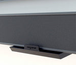 HangSmart No Stud DIY Sound Bar Mount, White (SM1004)