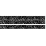 Creative Teaching Press® Straight Border, 3" x 144', Messy Dots on Black (CTP10452-3)