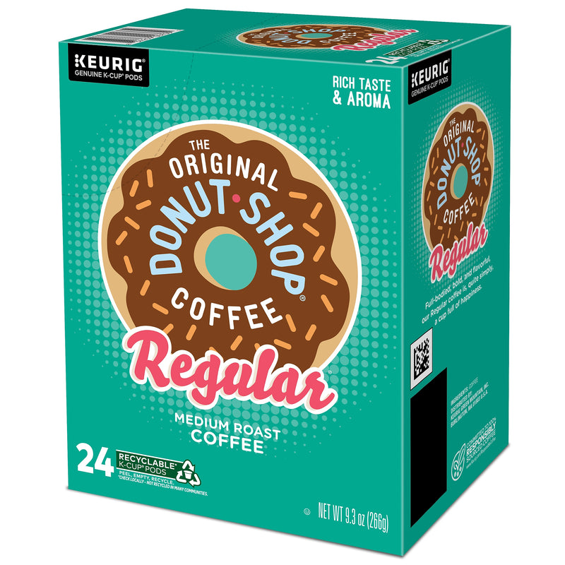 The Original Donut Shop Coffee Keurig® K-Cup® Pods, Medium Roast, 96/Carton (60052-101)