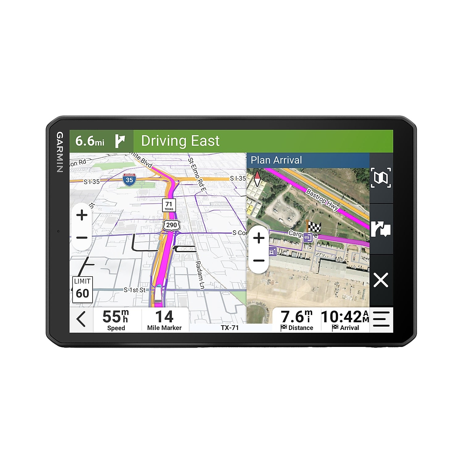 Garmin dezl OTR820 8" GPS Truck Navigator, Black (010-02925-00)