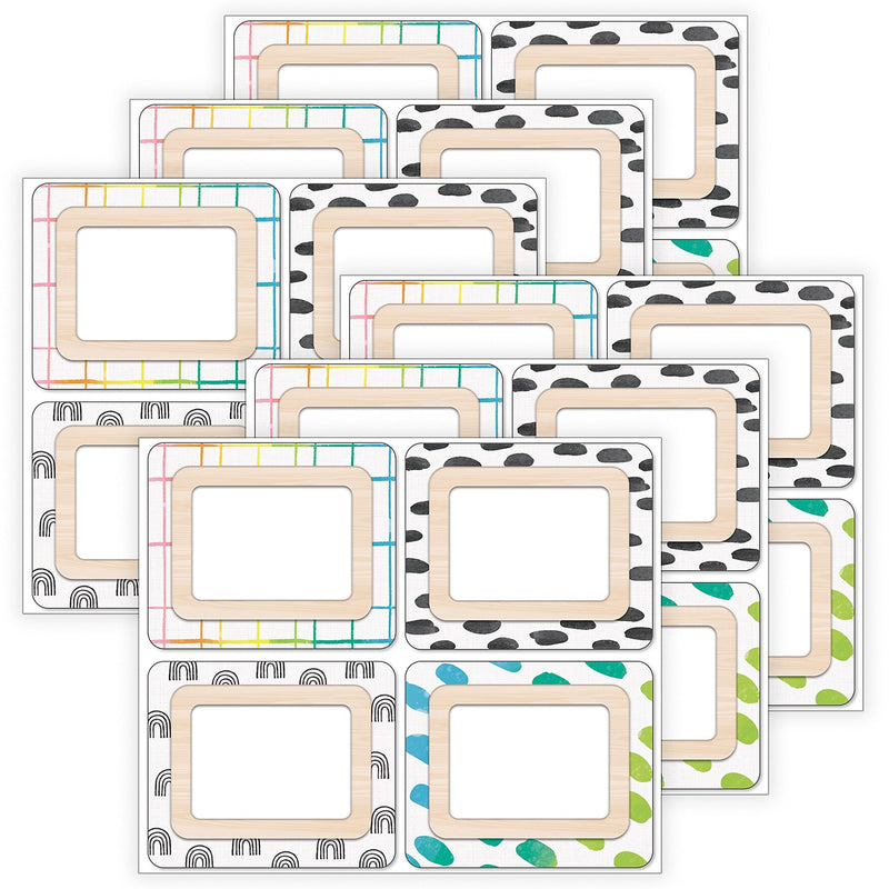 Happily Ever Elementary Creatively Inspired School Name Tags, 3" x 2-1/2", 40/Pack, 6 Packs/Bundle (CD-150090-6)