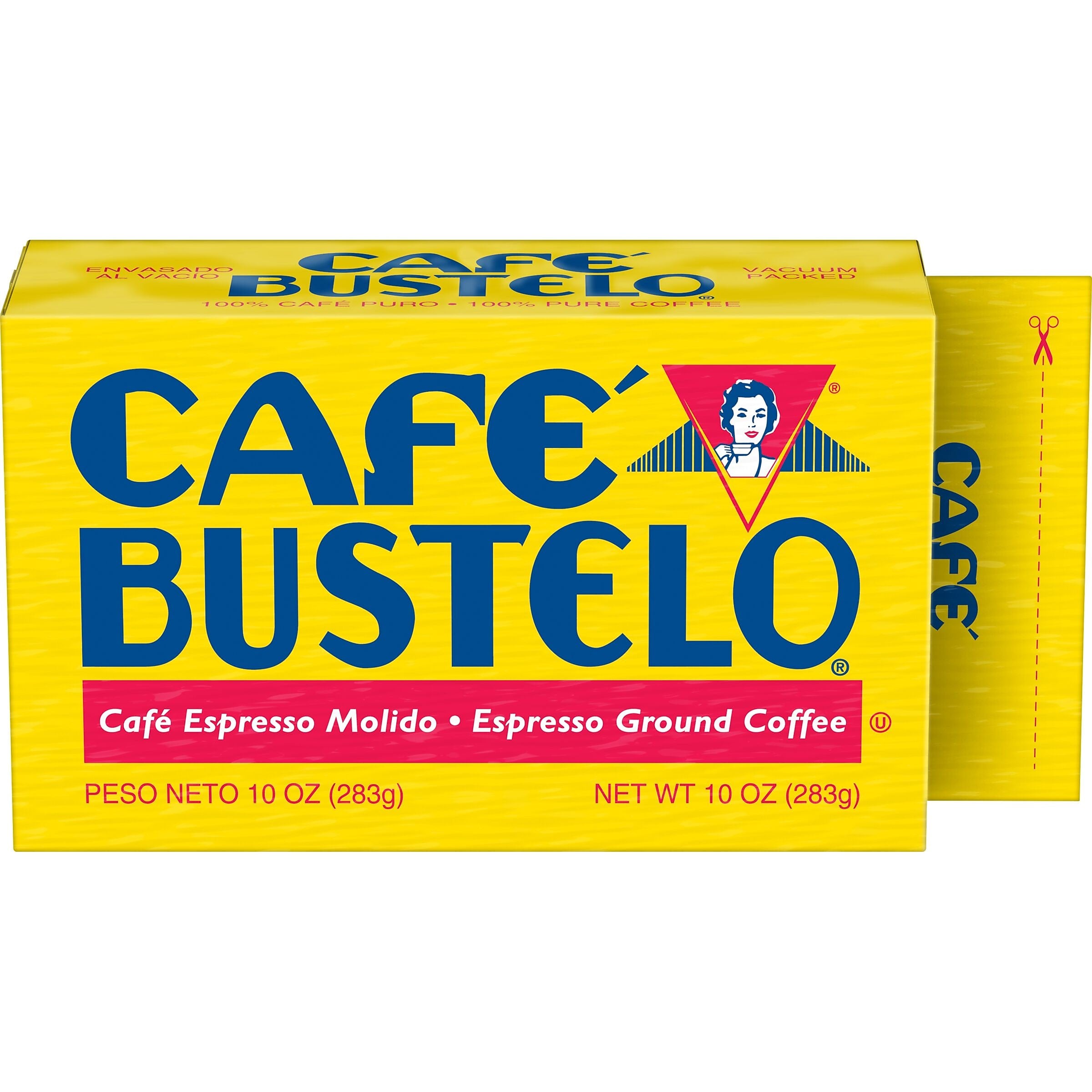 Café Bustelo Espresso Ground Coffee, Dark Roast, 10 oz., Each (BUS1720)