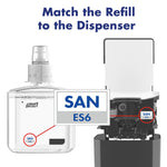 PURELL ES6 Automatic Wall Mounted Hand Sanitizer Dispenser, Graphite (6424-01)